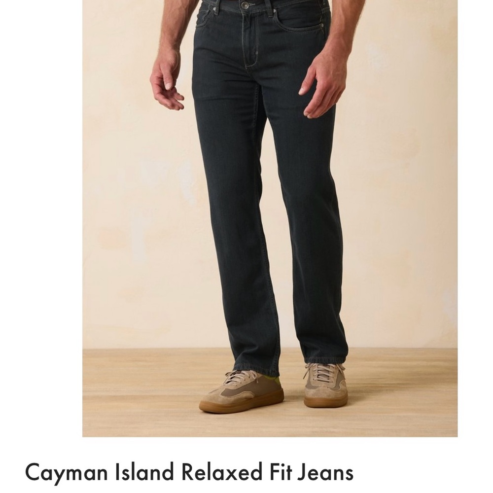 Relaxed Fit Jeans - Dark Wash